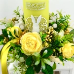 Stroik wielkanocny ze świeczką nr 12