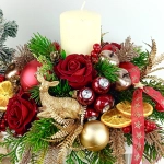 Stroik złoto - bordowy nr 61 Stroik złoto - bordowy nr 61