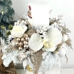 Stroik w kolorze bieli, złota i szampana nr 64 Stroik w kolorze bieli, złota i szampana nr 64