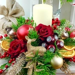 Stroik złoto - bordowy nr 61 Stroik złoto - bordowy nr 61