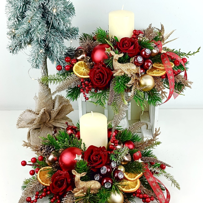 Stroik złoto - bordowy nr 61 Stroik złoto - bordowy nr 61