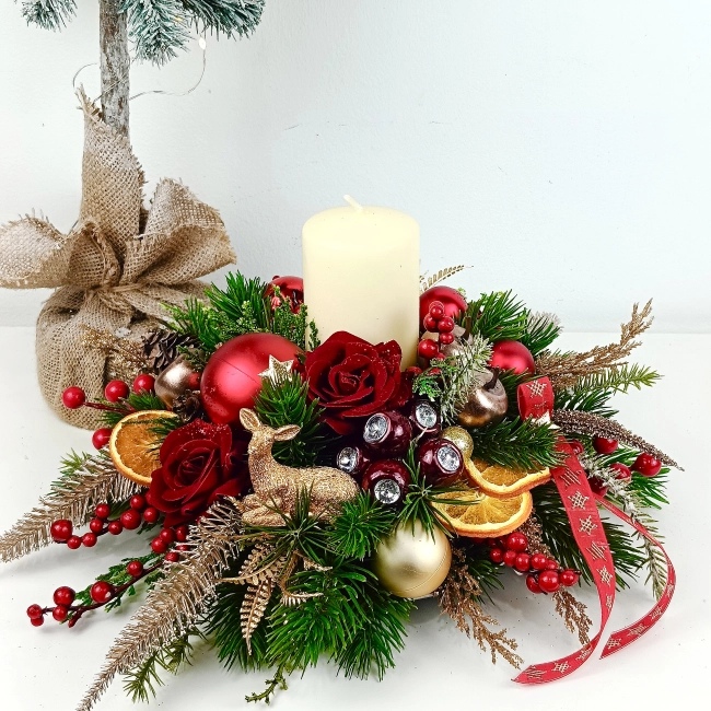 Stroik złoto - bordowy nr 61 Stroik złoto - bordowy nr 61