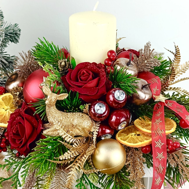 Stroik złoto - bordowy nr 61 Stroik złoto - bordowy nr 61