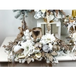 Stroik w kolorze bieli, złota i szampana nr 50