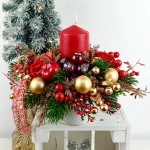 Stroik złoto - czerwony nr 44