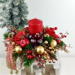 Stroik złoto - czerwony nr 44