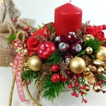 Stroik złoto - czerwony nr 44