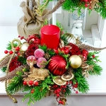 Stroik złoto - czerwony nr 51