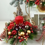 Stroik czerwono - złoty nr 45