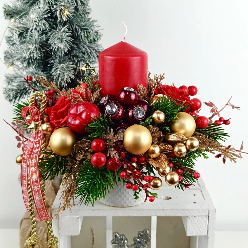 Stroik złoto - czerwony nr 44